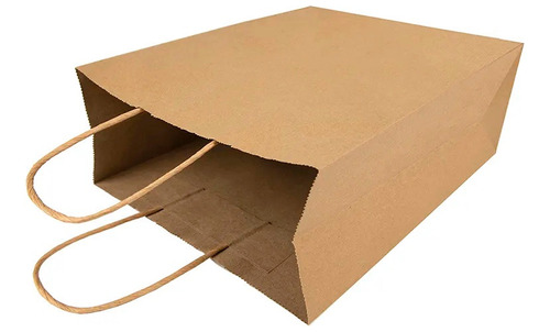 Bolsa Papel Kraft Delivery Con Manilla 31x40 - Pack 20un