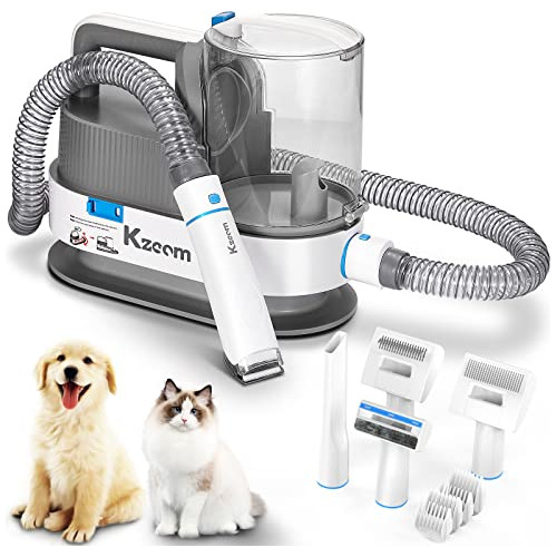 Kzoom Kit De Aseo Para Mascotas Con Succión Al Vacío Y Recog