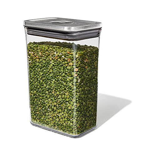 Oxo Steel Pop Container Medium Rectangular - 2.7 Qt Para Arr