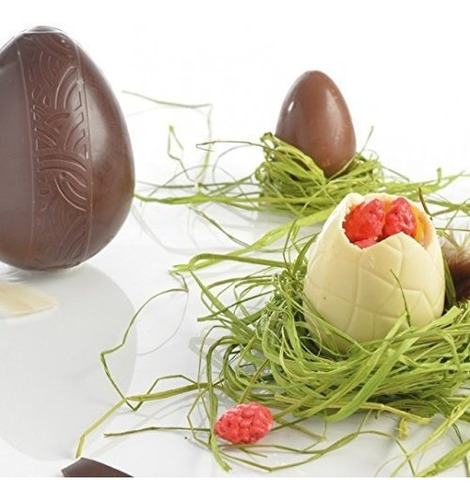 Moldes Para Huevos De Chocolate - Plástico Translúcido Resis