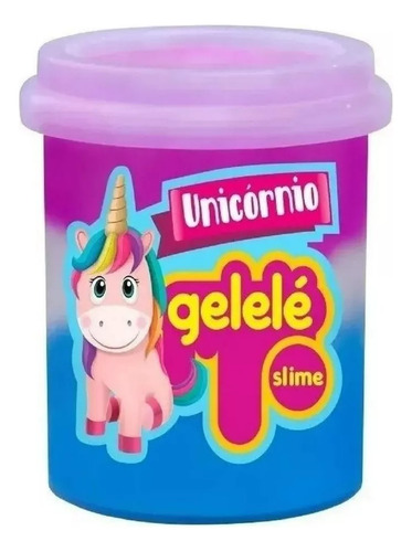 Imagen 4 de 10 de Slime Unicornio Multicolor Arcoiris 152g Textura Aroma Gele