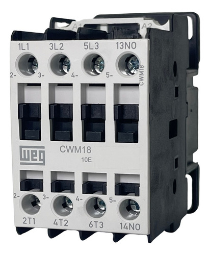 Contator Weg 18a 380v 1na Cwm18-10-30v41