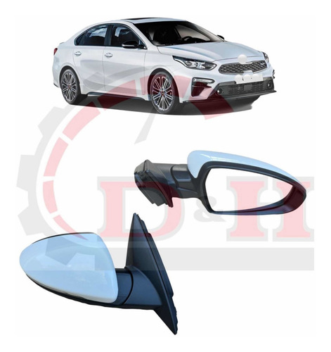 Espejo Derecho C/int. Abatible Kia Cerato 2019-2021 /m6