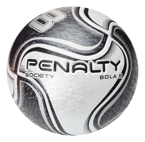 Bola De Futebol Campo 8 X Preto Penalty