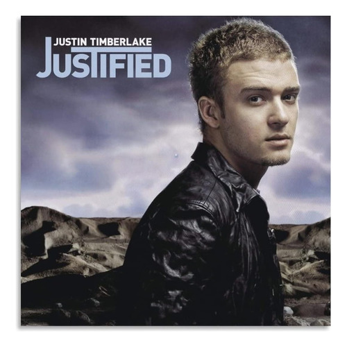 Justin Timberlake  Póster De Lienzo Justificado