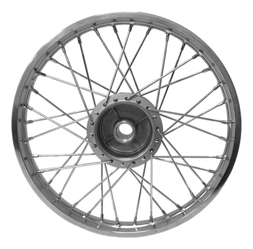 Roda Traseira Hunter Dream Dafra Shineray Raio 4mm C/ Rol Es