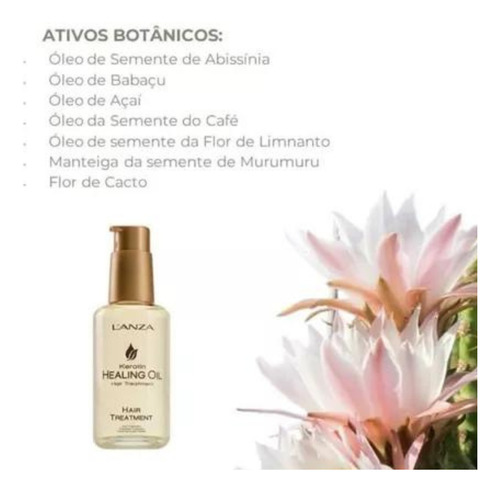 Kit L'anza Keratin Healing Oil Shampoo E Oil Tratament