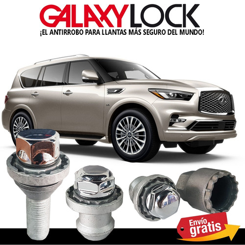 Tuercas Seguridad Infiniti Qx80 Pasajeros 8 Promocion