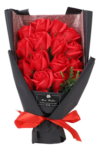 Ramo De Rosas Artificiales Para Aniversario De Cumpleaños, 1