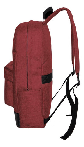 Mochila Multiuso Liceal Ebox Notebook Color Rojo