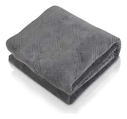 Manta Con Peso Hush Con Funda De Edredón, Tamaño Queen, 20 L Liso
