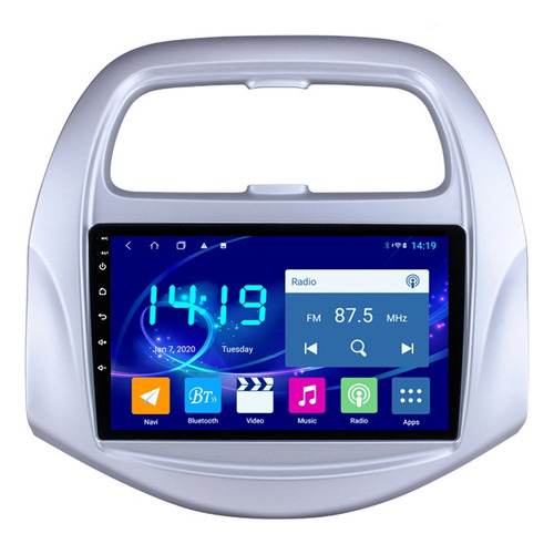 Radio Android Chevrolet Spark Beat 9 Pulgadas 4+64gb Carplay