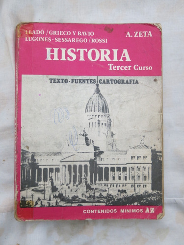 Historia Tercer Curso - Contenidos Minimos Az Editora