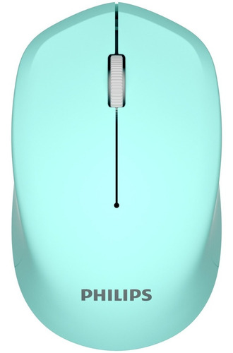 Mouse Philips M344 Inalambrico Celeste