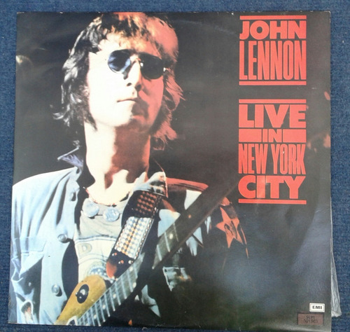 Disco Vinilo John Lennon Live In New York City.