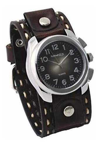 Reloj Nemesis Unisex 091kdtb Análogo, Tono Negro Diseño