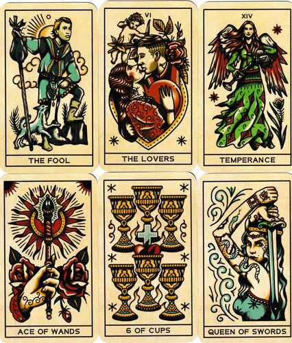 Tattoo Tarot, Original, Stock Inmediato