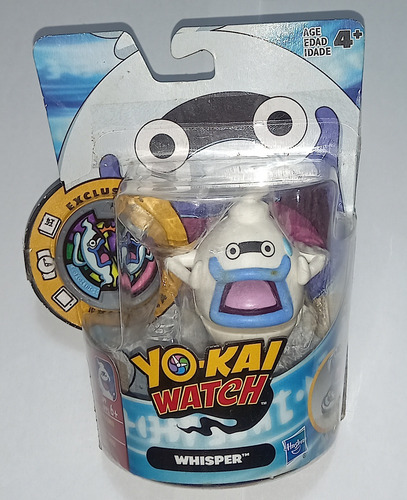 Whisper Yokai Watch Figura Con Moneda Exclusiva (Usado)