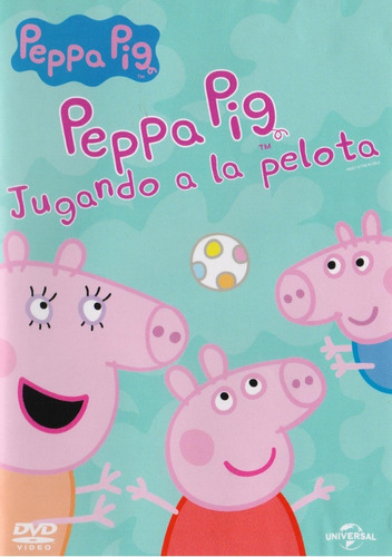 Peppa Pig Jugando Pelota Coleccion 10 Episodios Serie Dvd