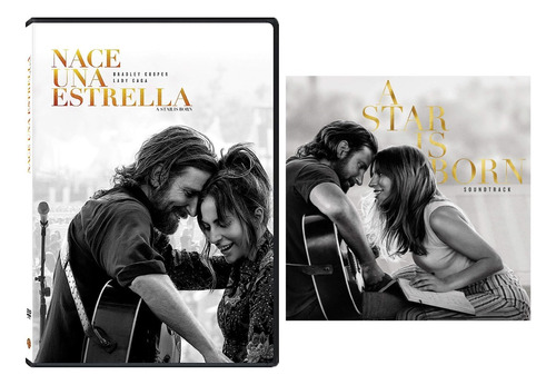 A Star Is Born Nace Una Estrella Dvd+cd Soundtrack Lady Gaga