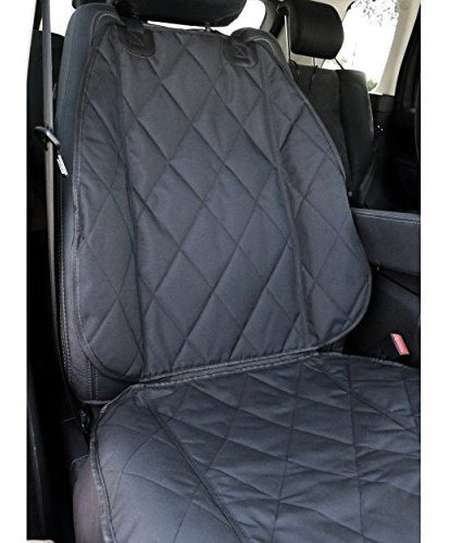 Imagen 2 de 4 de Mascota Cubierta De Asiento Delantero Para Coches Negro...