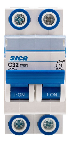 Imagen 2 de 10 de Combo Termica 32a + Disyuntor 25a Bipolar Sica
