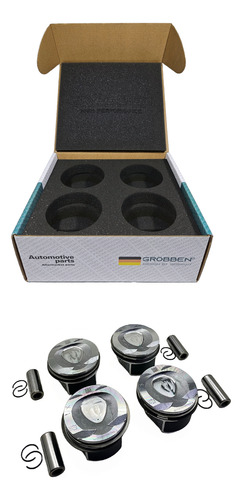 Conjunto Pistão 050 C/anéis Mercedes E200 1.8t 2.0t Cgi M271