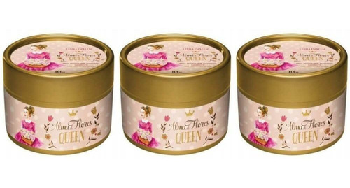 Alma De Flores Queen Talqueira 100g (kit C/03)