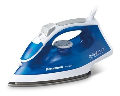 Plancha De Vapor Azul Panasonic Ni-m300taza 1500w Titanium 