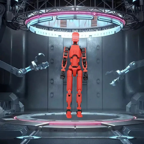 Figura De Acción Móvil L Robot Dummy
