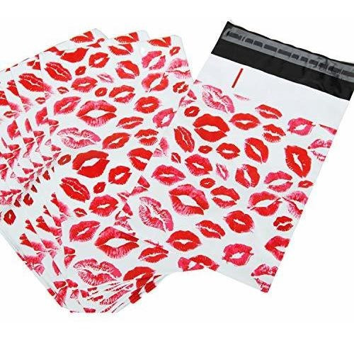 Lápices Labiales - Lips Poly Mailers Red Kiss Para Maquillaj