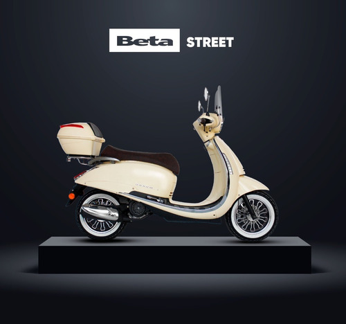 Imagen 9 de 25 de Moto Scooter Beta Tempo 150 Deluxe Vintage Beige Patentada