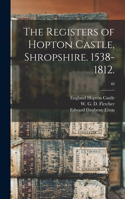 Libro The Registers Of Hopton Castle, Shropshire. 1538-18...