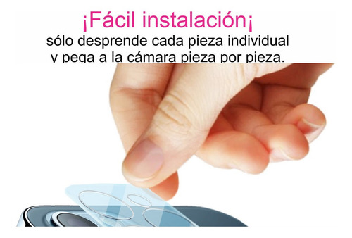 3 Micas Para Axon 40 Se Zte Cámara/no Cristal