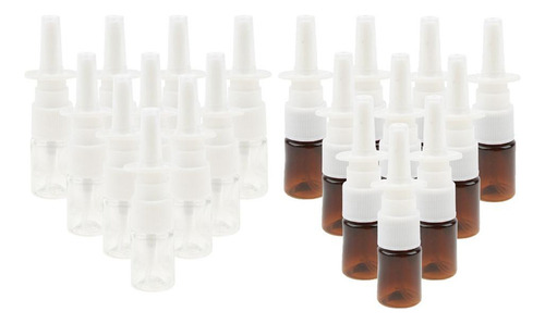 A 50pcs 5ml Botellas De Pulverización Nasal Pulverizadores
