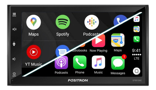 Multimídia Sp9010ac Apple Carplay E Android Auto Pósitron