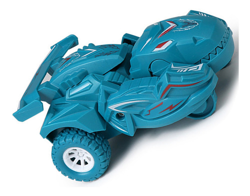Dinosaurio Que Transforma Un Automóvil, Deformación Realista