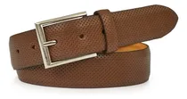 Comprar Cinturon Hombre Cuero Briganti Vestir Cintos Sport Acc08291 Color Marrón Talle 115