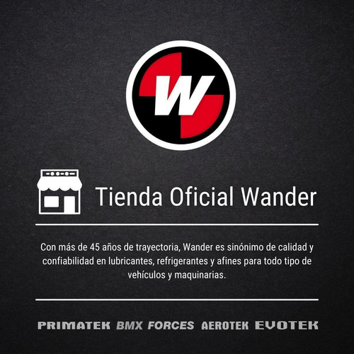Aceite Transmisión Sintético Moto 75w90 Wander X 1 Lt X 6 Un