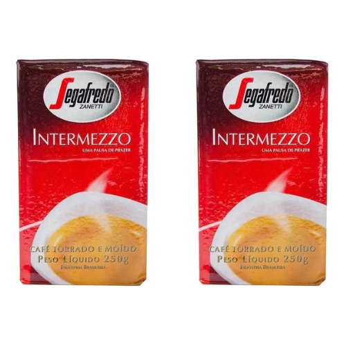 Pack X2 Cafe Molido Intermezzo X 250 G Segafredo Zanetti