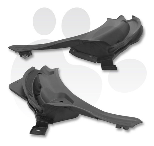 Par Moldura Churrasqueira Original Fiat Argo 17 18 19 20 21