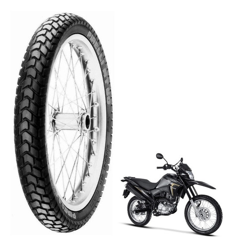 Pneu Pirelli Dianteiro 90/90-19 Mt 60 Bros Xre 190 Crosser