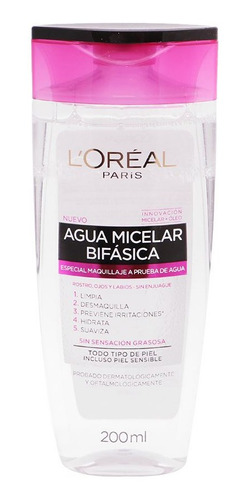 Agua Micelar Bifásica Loreal 200 Ml