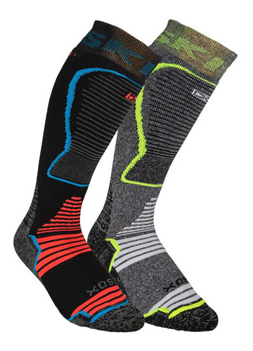 Medias Caña Larga Termicas Sox Ski Snowboard Trekking