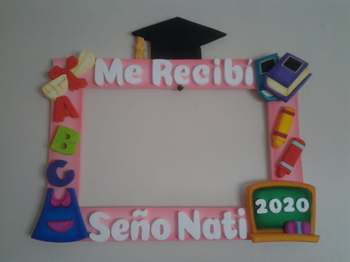 Marcos Para Egresados 3d - Diseñamos Todas Las Carreras