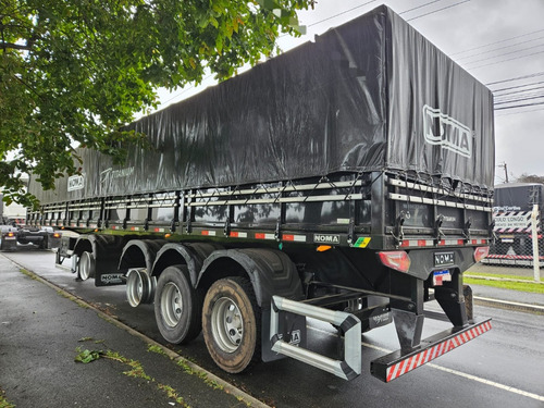 4 Eixo Granel Noma 0km Chapa Xadrez Lock Container Sem Pneus