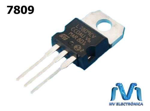 7809 Regulador De Voltaje A 9v Positivo