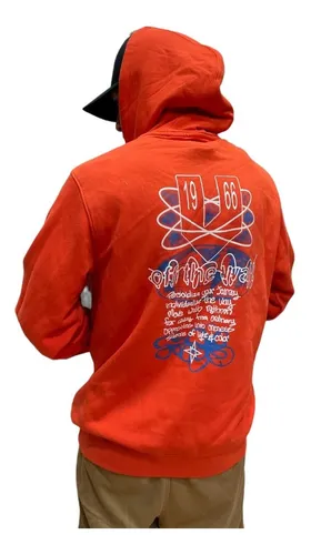 Sudaderas vans hombre naranja on sale