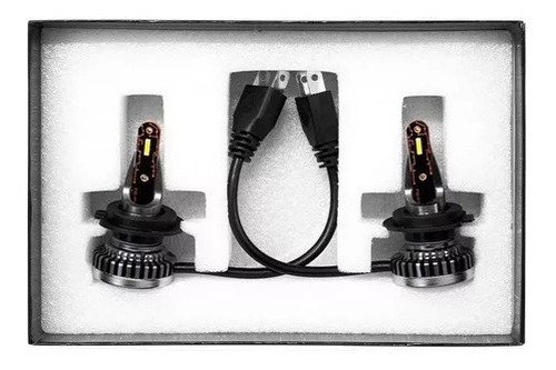 Imagen 7 de 9 de Kit Cree Led R8 Chip Csp Sin Cooler 60000 Lum 42w 12v + 2t10