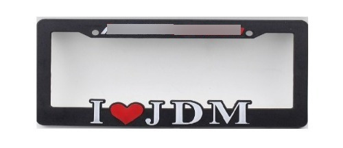 Portaplaca Para Vehículo I Love Jdm